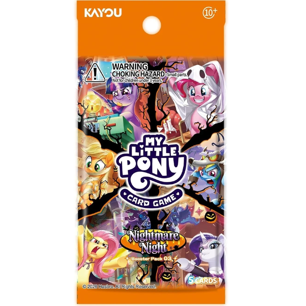 My Little Pony CCG | Nightmare Night 5 Pack Collector Bundle Sealed Master Case (160 Packs)