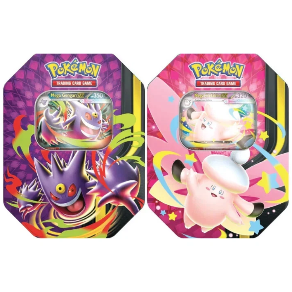 Pokemon TCG | Mega Moonlit Tins (Set of 2) *Ships June 5th*