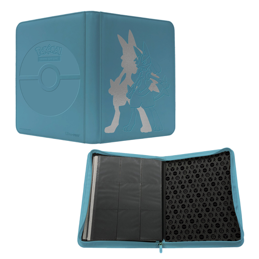Pokemon TCG | Ultra Pro Elite Lucario Pro 9 Pocket Zippered Binder