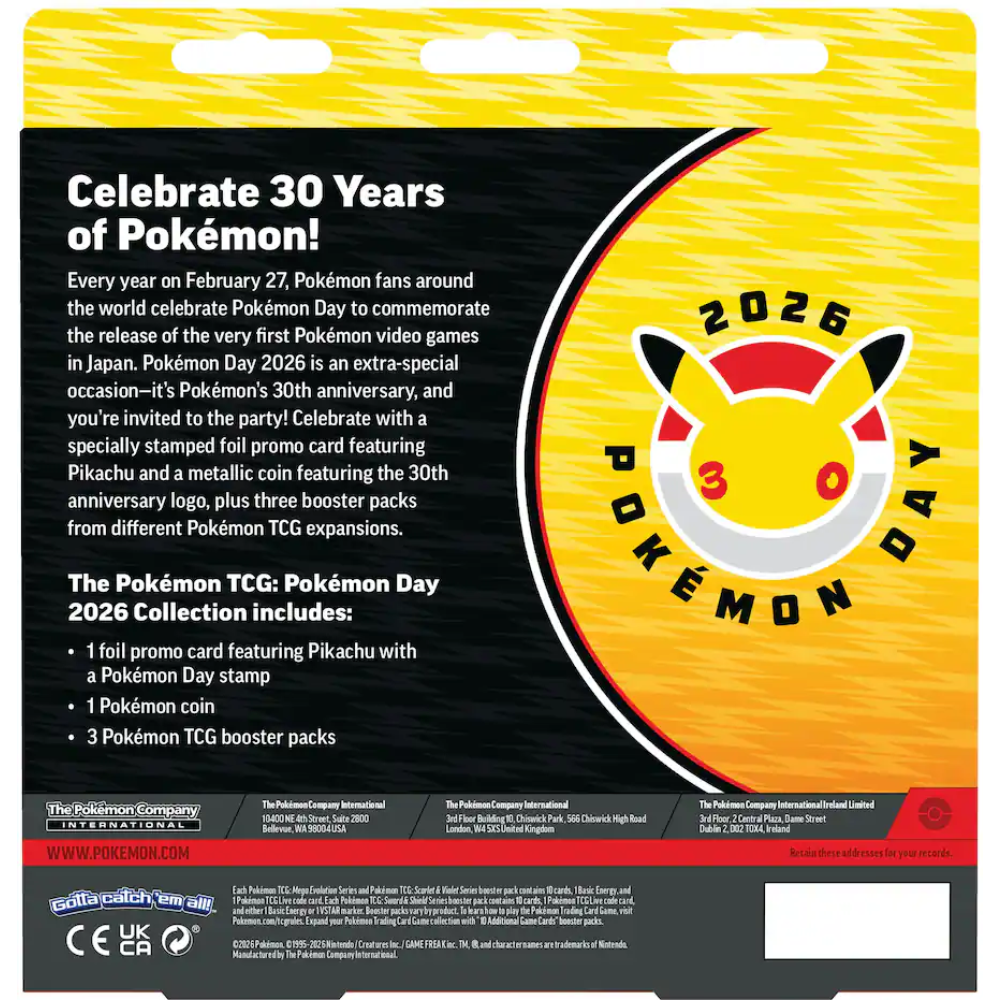 Pokemon TCG | Pokemon Day 2026 Collection Box