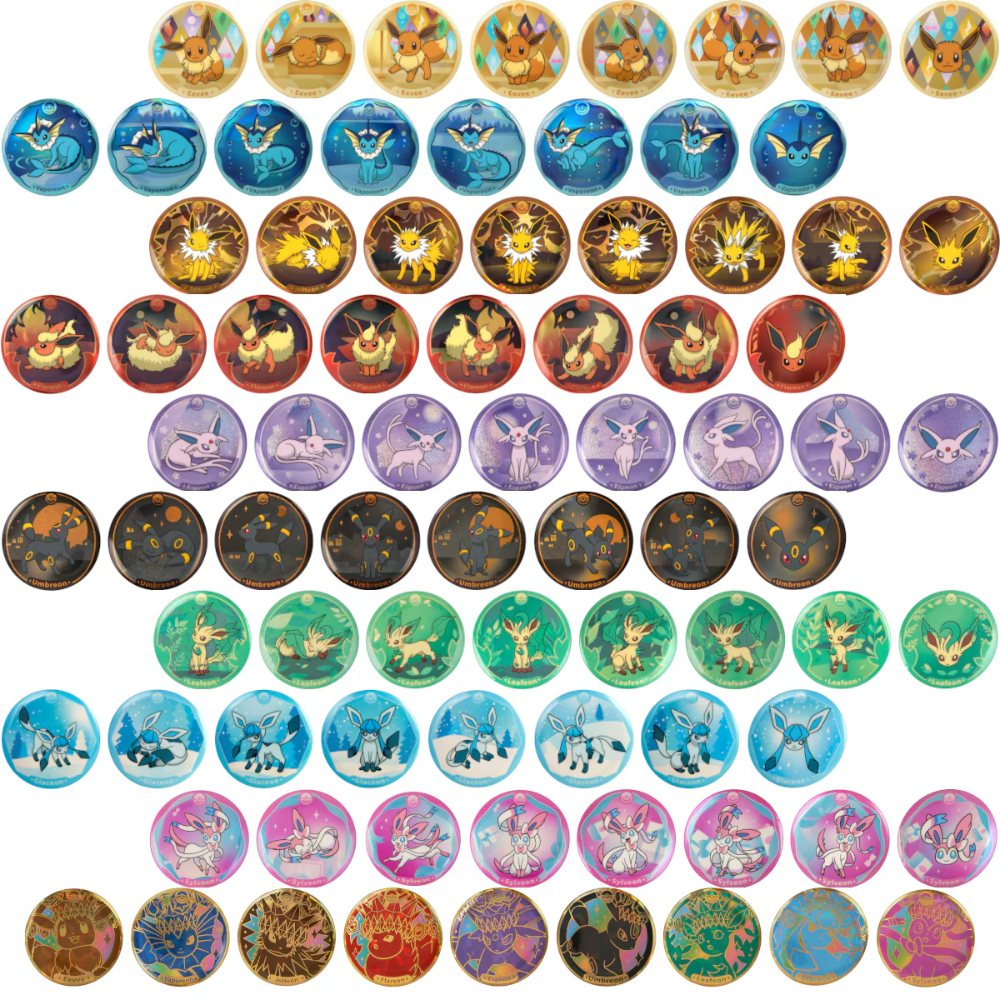 Pokemon TCG | Chinese Terastal Gathering Badge Set