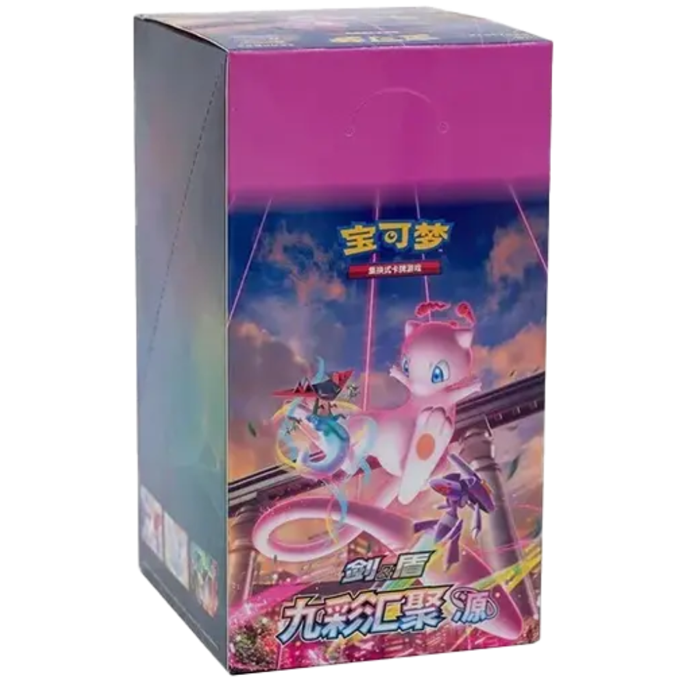 Pokemon TCG | Chinese Nine Colors Gathering Mew Slim Booster Box
