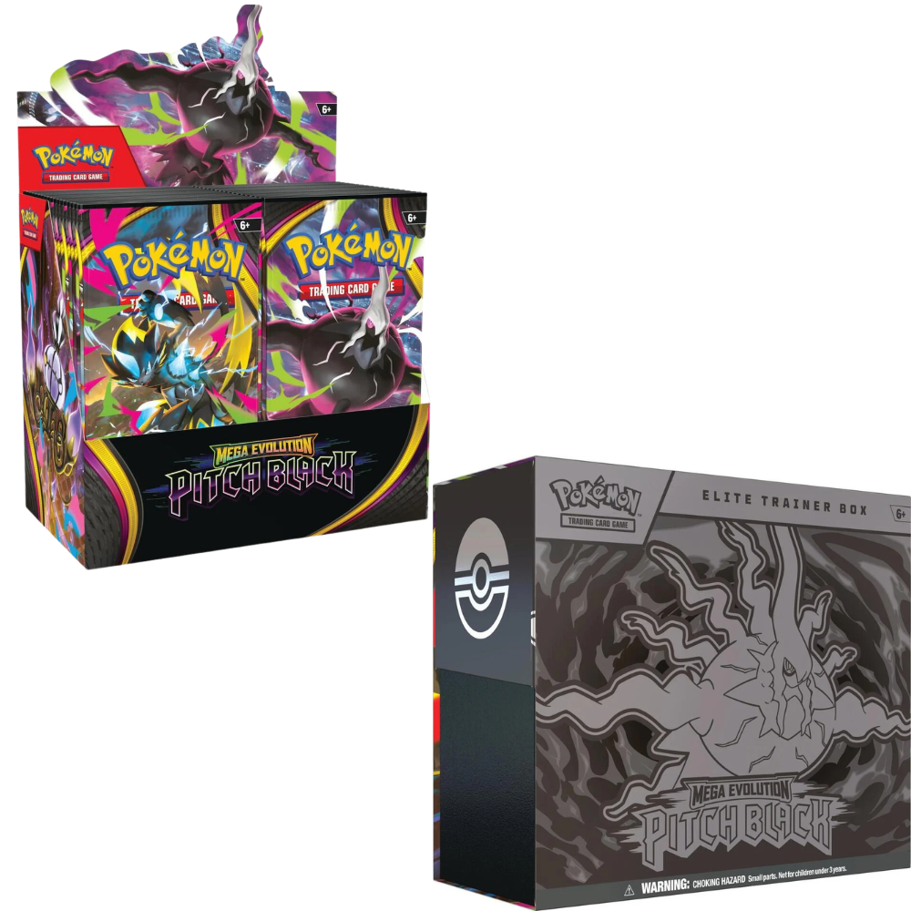 Pokemon TCG | PREORDER Pitch Black Booster Box + ETB Combo (Limit 1 Per Person)