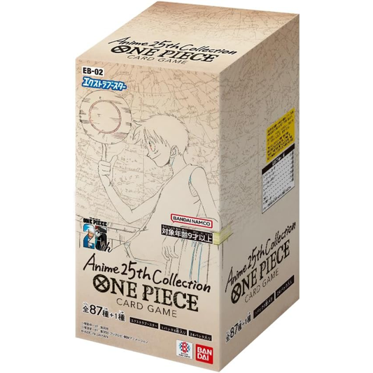 One Piece TCG | Japanese Anime 25th Collection EB02 Booster Box