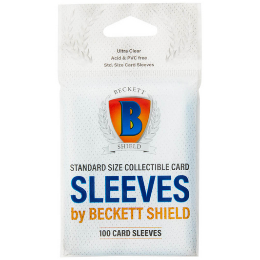 Beckett Shield Sleeves Standard Size 100 Count